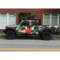Army Green Camouflage Vinyl Wrap Auto