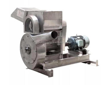 Edelstahl -Eisbrechermaschine mit Gebläse