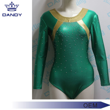 Leotard Gimnastik Metalik Gk