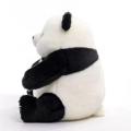 Lifelike national treasure giant panda plush toy