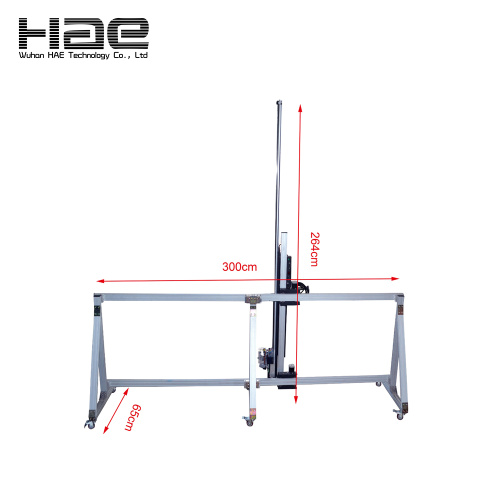 3D Dikey Sınırsız Genişlik Duvar Çıkartması Baskı Makinesi