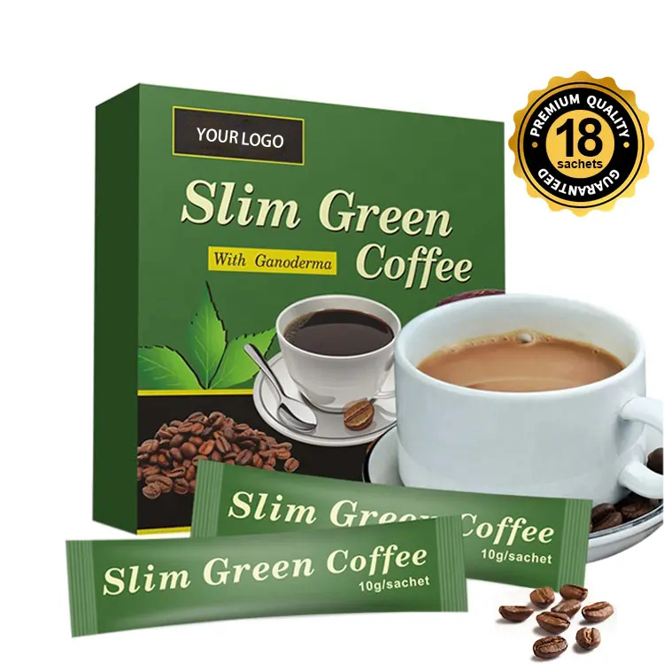Private Label Natural Ingredient Sugar Free Slim Powder Green Coffee Bean Extract Weight Loss Slimming Green Coffee Powder