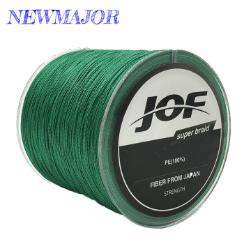 4 Braided PE Fishing Line 500M for Saltwater Fishing JOF 4-150LB