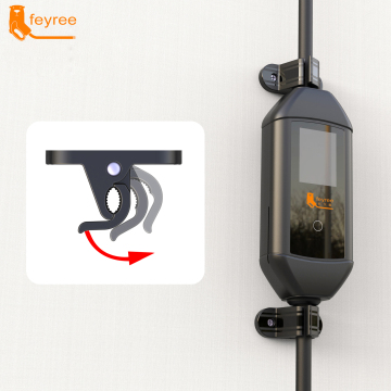 Feyree Manufacturer 85V EV Charger 22kW Wall Box with Type1 SEA J1772 Charging Cable Bag