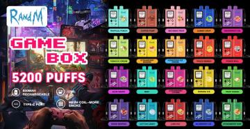 Wholesale RandM Game Box Disposable Vape Flavors