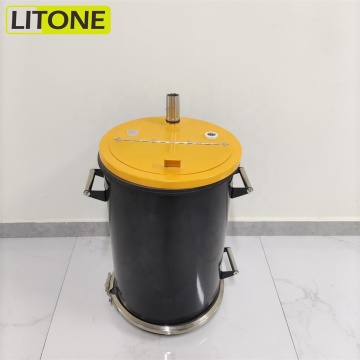 Litone Geme Powder Hopper 304 Ανοξείδωτος χάλυβα για μηχανή επίστρωσης σκόνης