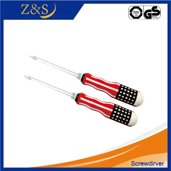 Plastic handle screwdriver with magnet