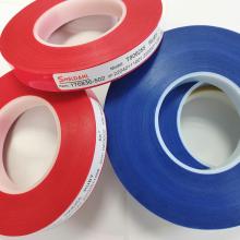 Red splicing tape for butt joint abrasive belts