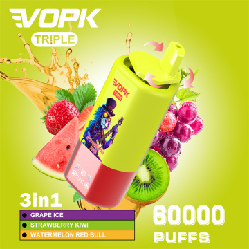 VOPK Vape Triple Flavors 60000 Puffs Portugal Wholesale