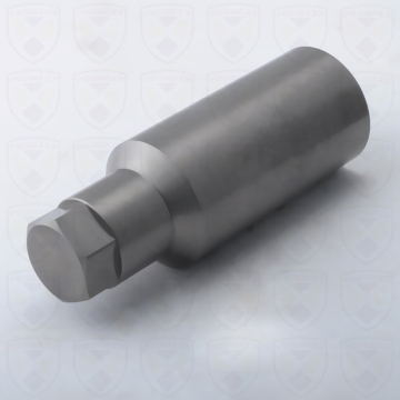 Screw Shaft for Plastic Co-Rotating Screw Extruder