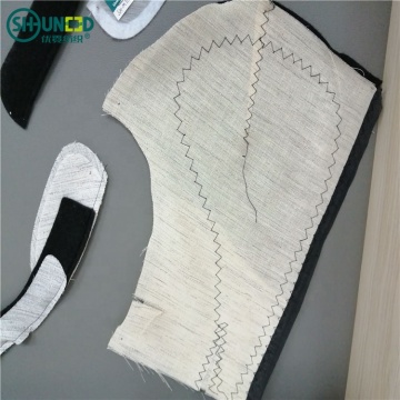 High Quality Woven Chest Pieces Fabric with Non-Woven Felt for Men's Suits