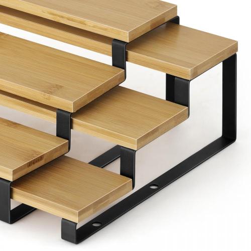 3 Tier Step Shelf Organizer voor Cabinet Countertop