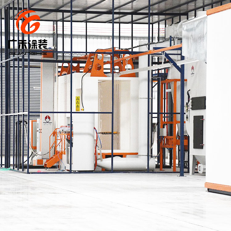 Electrostatic Aluminium Powder Coating System Booth