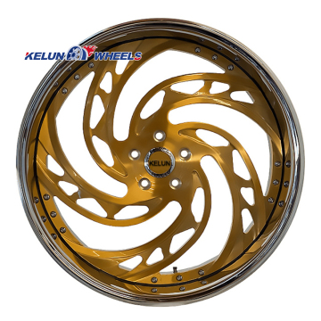 Lega di alluminio forgiato 6061 -T6 Wheels Concave - 20 '22' '24' 26 '' Crome Rims Rucci