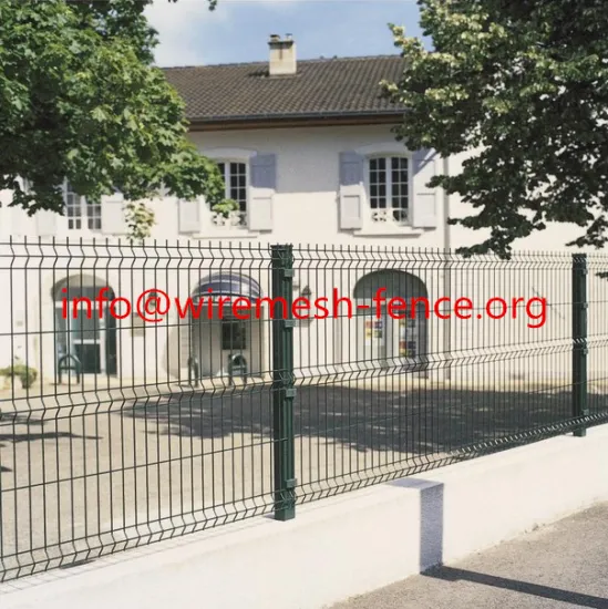 low Price And High Quality Triangle Bending Fence/Curved Fence Panels(Factory)ISO9001  