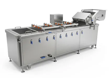 Industrial Fruit and Vegetable Washing Machine | High-Capacity Vegetable Cleaning Machine