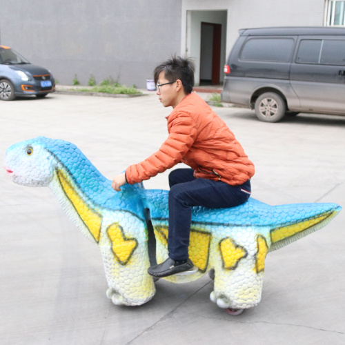 Colorful Dinosaur Kiddie Ride for Playground