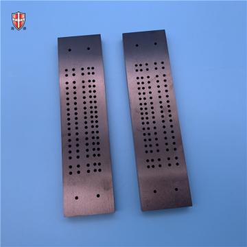 izolujące, ceramiczne akcesoria elektroniczne z czarnego cyrkonu