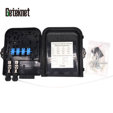 GETEKnet 8 Core FTTH Fiber Optic Terminal Box