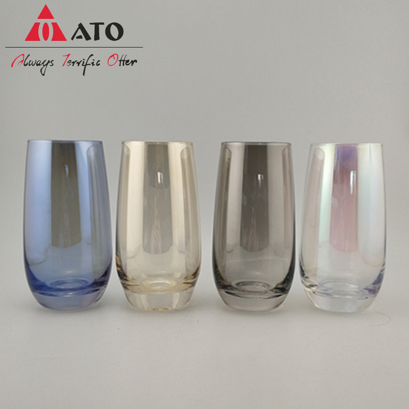 Taza de vidrio de vaso de máquina ATO para jugo de agua