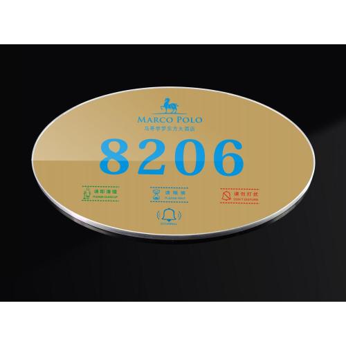 Sistem Doorplate Remote Layar Sentuh untuk Hotel