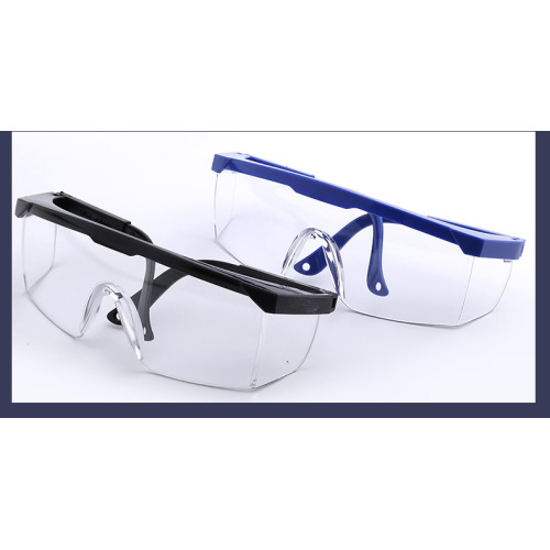 Adjustable leg thickening protective glasses