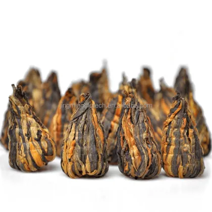 Customized Chinese Premium Yunnan Black Tea Pyramid Tea Bags