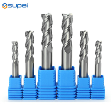 Custom 4Flute End Mill Altin Tisin Coating Fresa