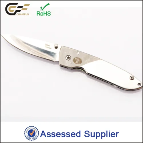 Stainless Steel Belt Clip Foldable Pen Knife/ Pocket Knife/, High