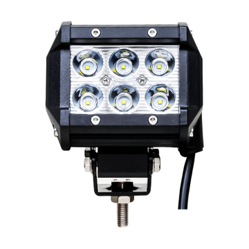 Toptan 4 inç 12V 18W 6 Off-road iş ve kamyon farları için LED ışık çubuğu