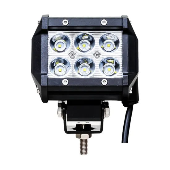Wholesale 4 Inch 12V 18W 6 LED Light Bar for Off-Road Work and Truck Headlamps