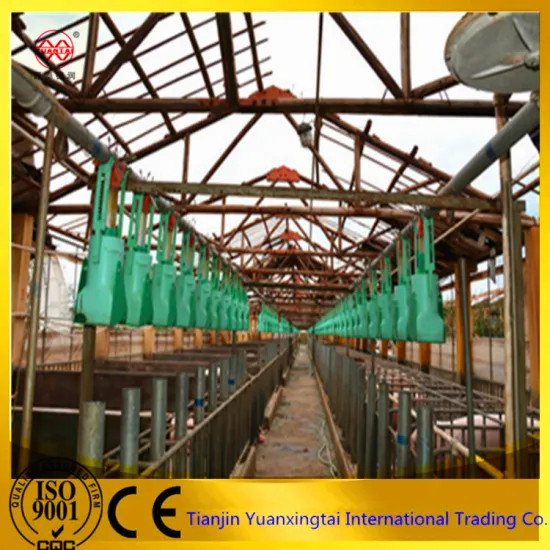 Hollow section galvanized steel pigsty fence for steel structure