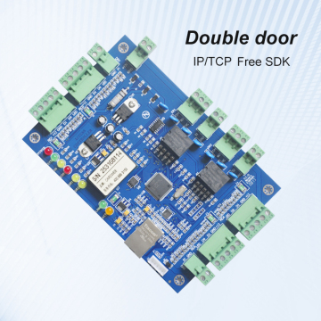 SDK gratuito: 2 porte, 4 lettori TCP/IP Access Controller con Wiegand 26/34 Access Control Board