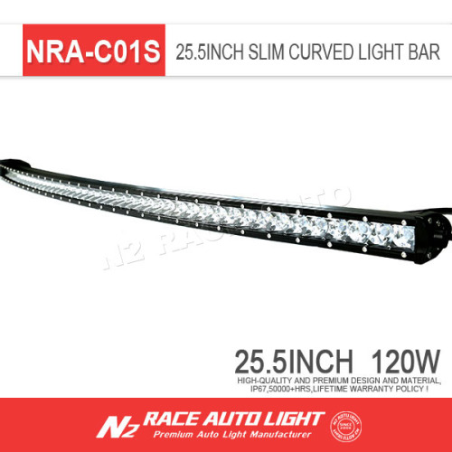 25.5'' 120w Curved Thin Led Light Bar Led Light Bar 120W Off Road Led Light Bar
