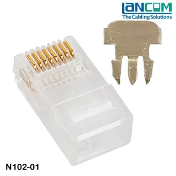 Lancom Fast delivery high quality rj45 modular plug, 8P8C rj45 connector, rj45 plug