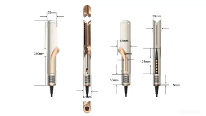 Wet to Dry Hair Straightener with Air Technology