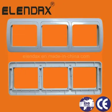 3 Gang European Style Horizontal Frame F2300