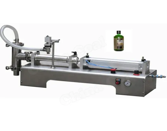 Semi-automatic One Head Piston Liquid Filling Machine
