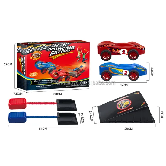 LK Toys Stomp Racers: Air-Powered Race Cars by Stomp Rocket - Single Racer Pack & Toy Car Launcher