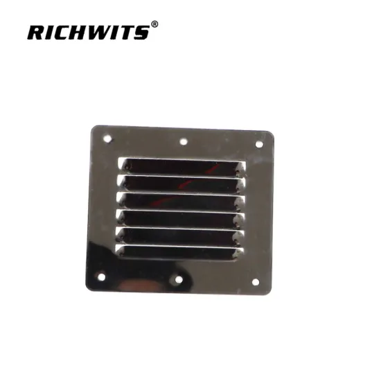 Marine Grade Stainless Steel 316 Boat Marine Square Air Vent Louver Vent Grille Louvered Grill Cover