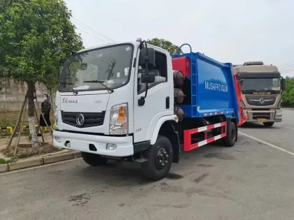 Dongfeng 4x2 collector disposal truck garbage vehicle