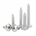 Cross Recessed Large Flat Head Tapping Screws