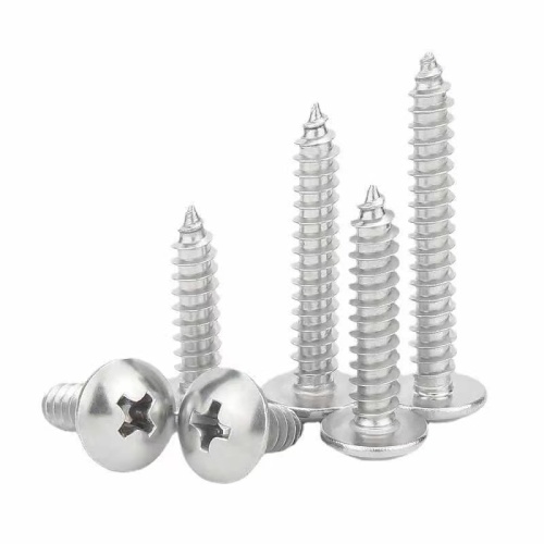 Cross Recessed Tapping Screws Cross Recessed Large Flat Head Tapping Screws Manufactory