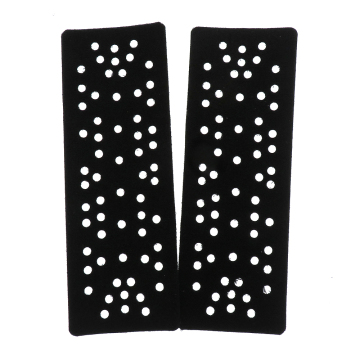 Black Hook and Loop Rectangular Pad for Sanding and Polishing