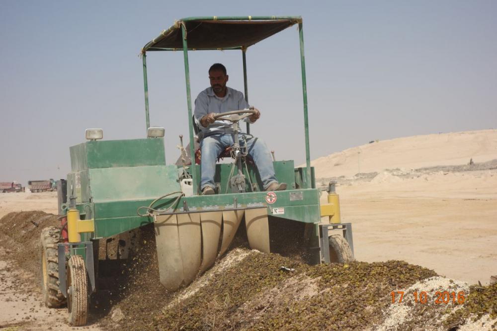 komptech compost turner