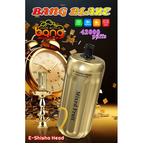 Bang blaze 42k พัฟ vape ดั้งเดิม