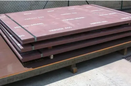 Wear resistant steel plate Tuf400