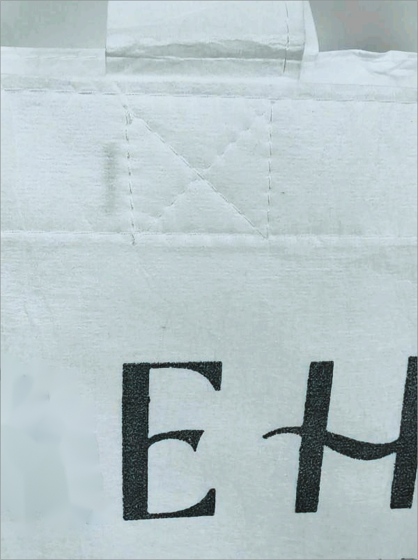 Biodegradable non-woven shopping bags