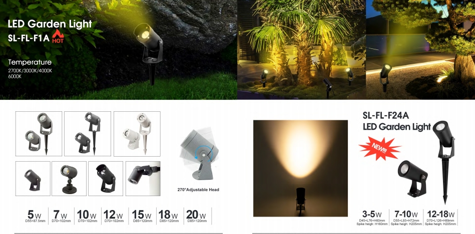 led garden light