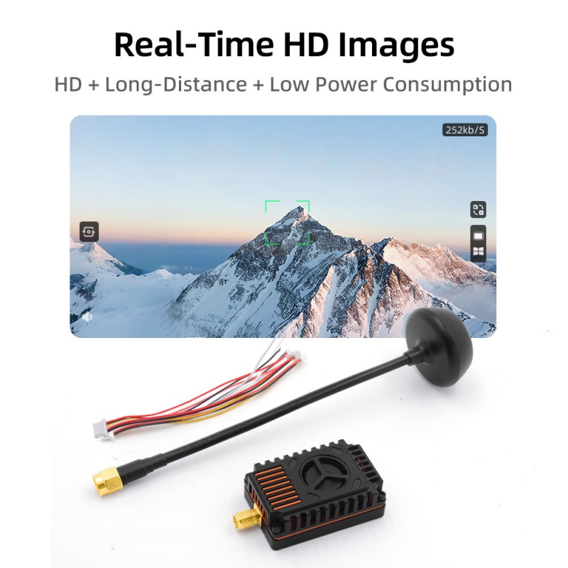 VTX 6.1G 7.2G 3W Video Transmitter 10